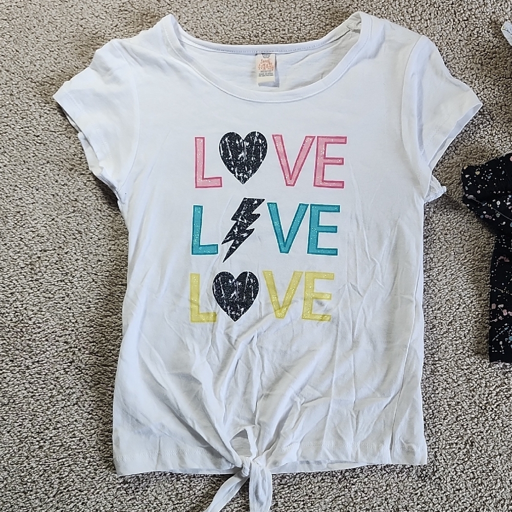 Kids 3 Piece Set with Heart and Star Patterns - Picture 5 of 6